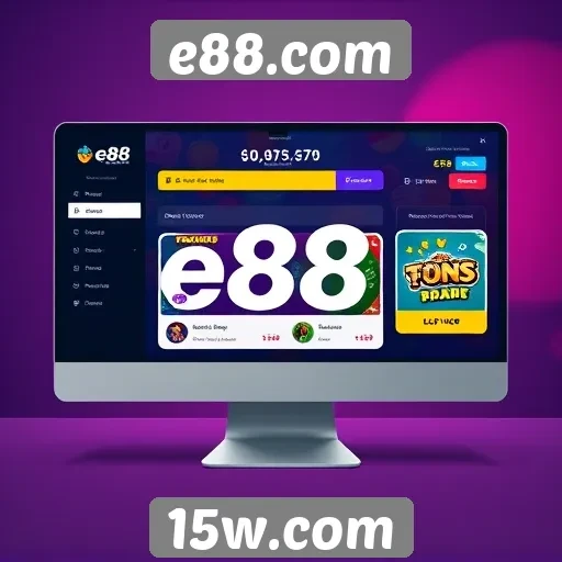 Análise da interface do e88.com para jogadores