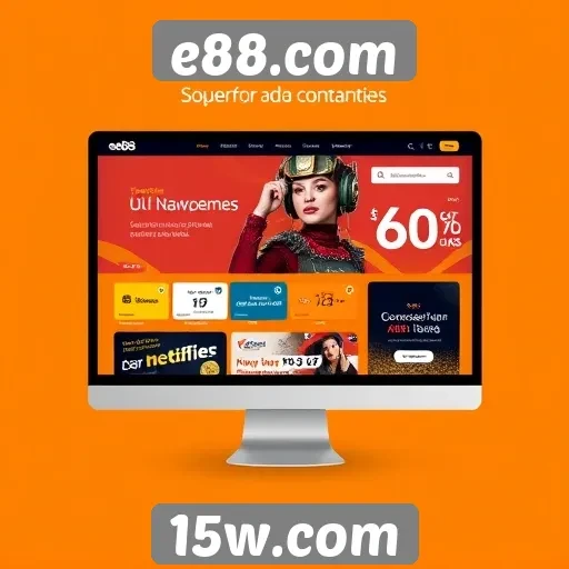 Novo design do e88.com melhora experiência do usuário