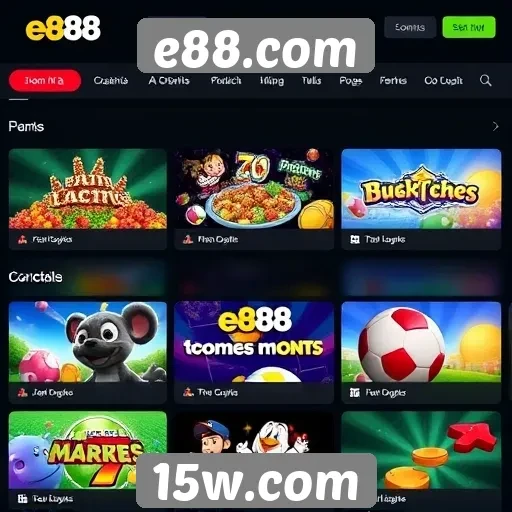 Jogos mais populares em e88.com para novos jogadores