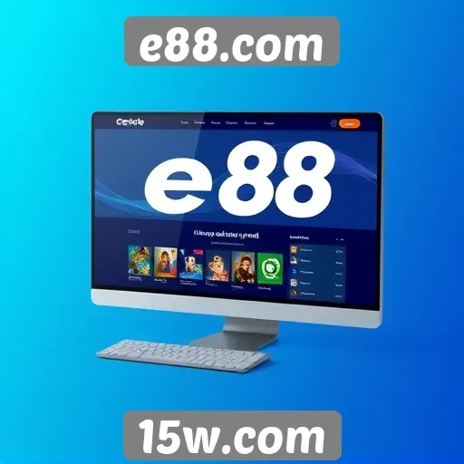 Análise da interface do usuário no e88.com